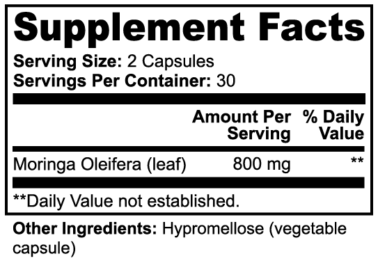 Moringa Pure – Natural Energy & Wellness Support
