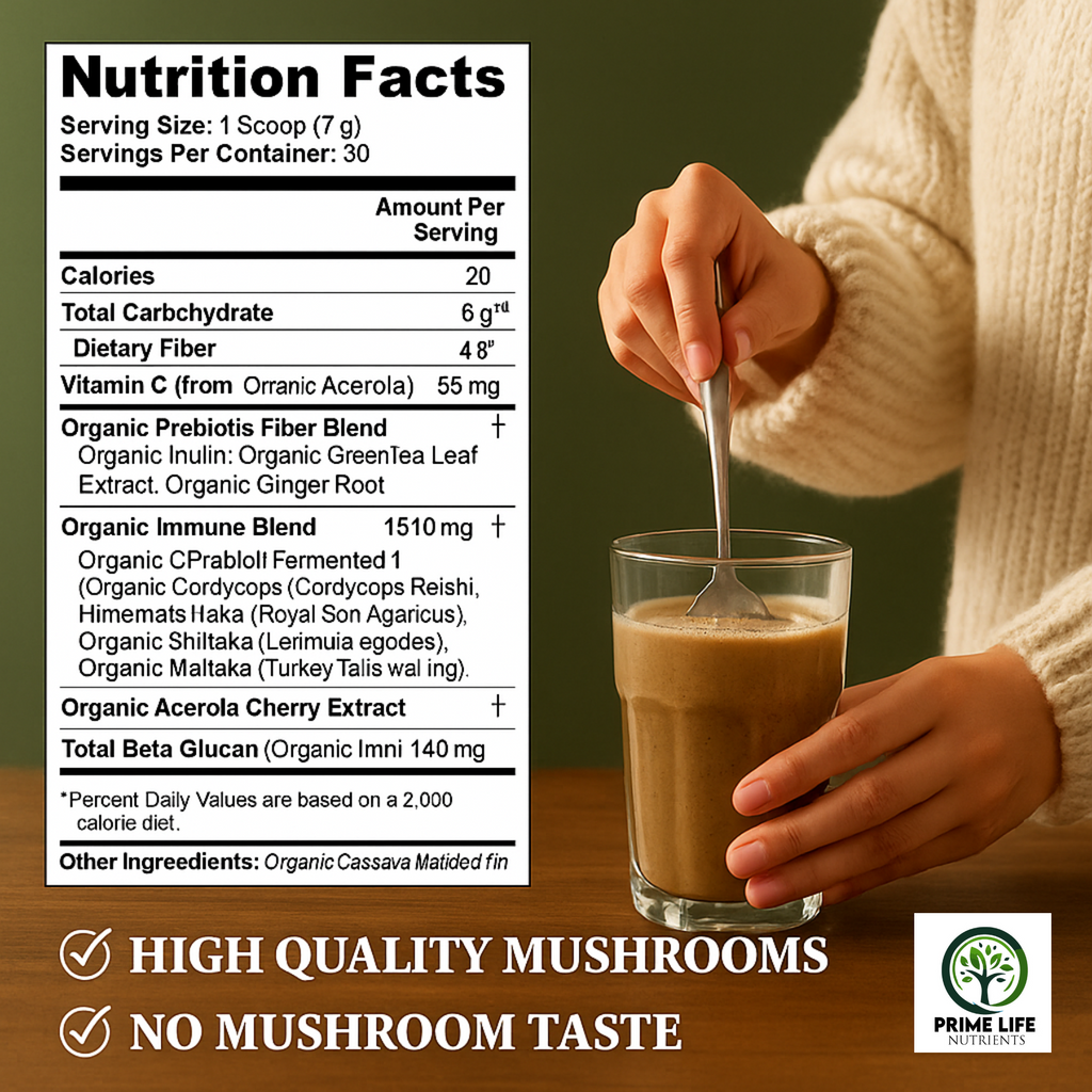 Fermented Mushroom Blend