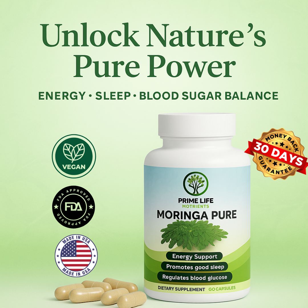 Moringa Pure – Natural Energy & Wellness Support