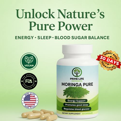 Moringa Pure – Natural Energy & Wellness Support