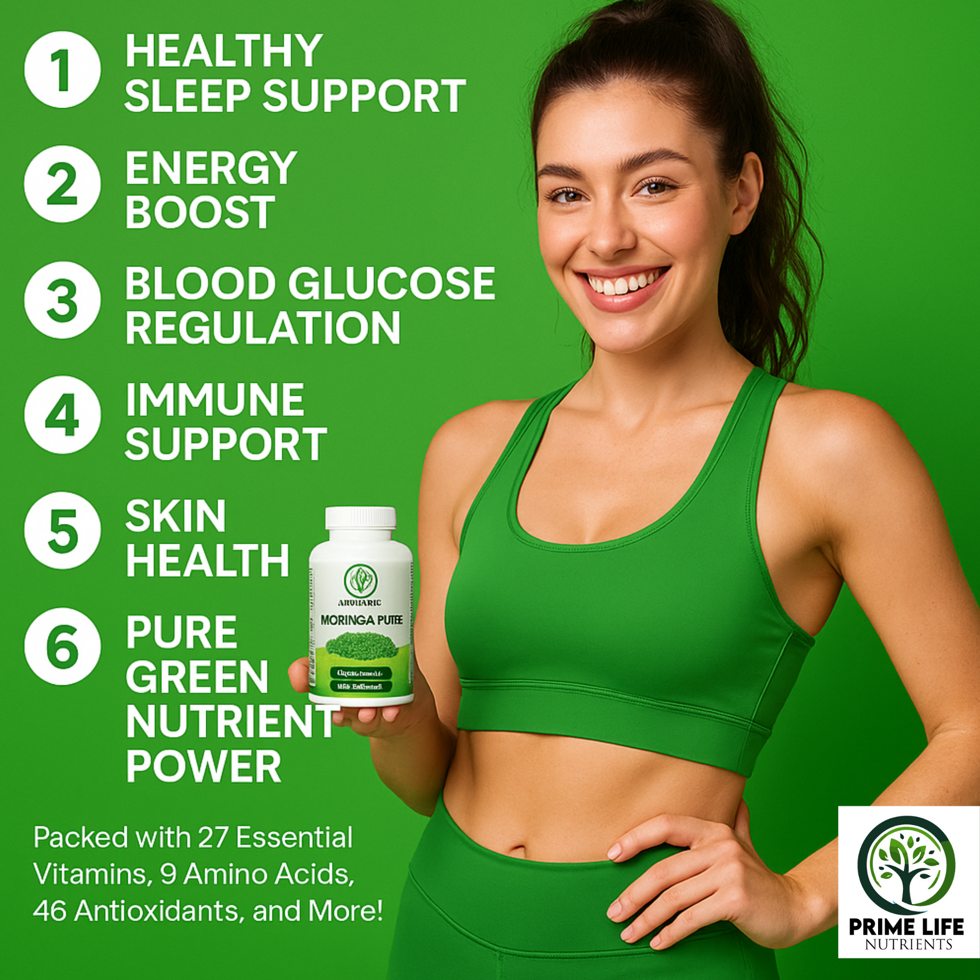Moringa Pure – Natural Energy & Wellness Support