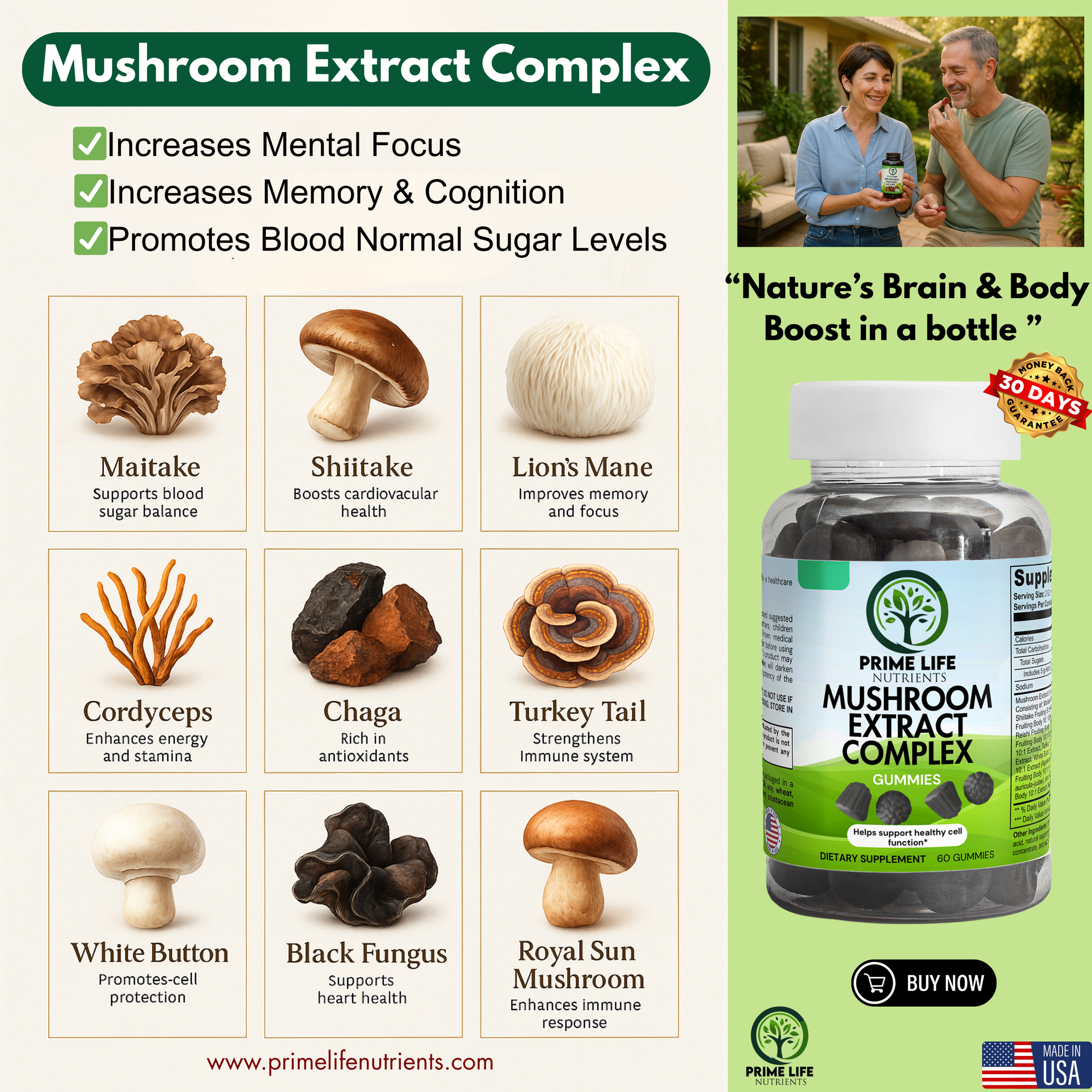 Mushroom Extract Complex